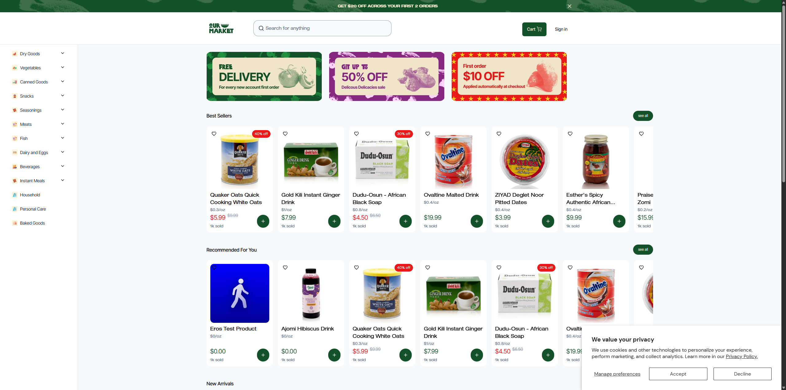 Flux platform website with polished modern interface and clean layout.